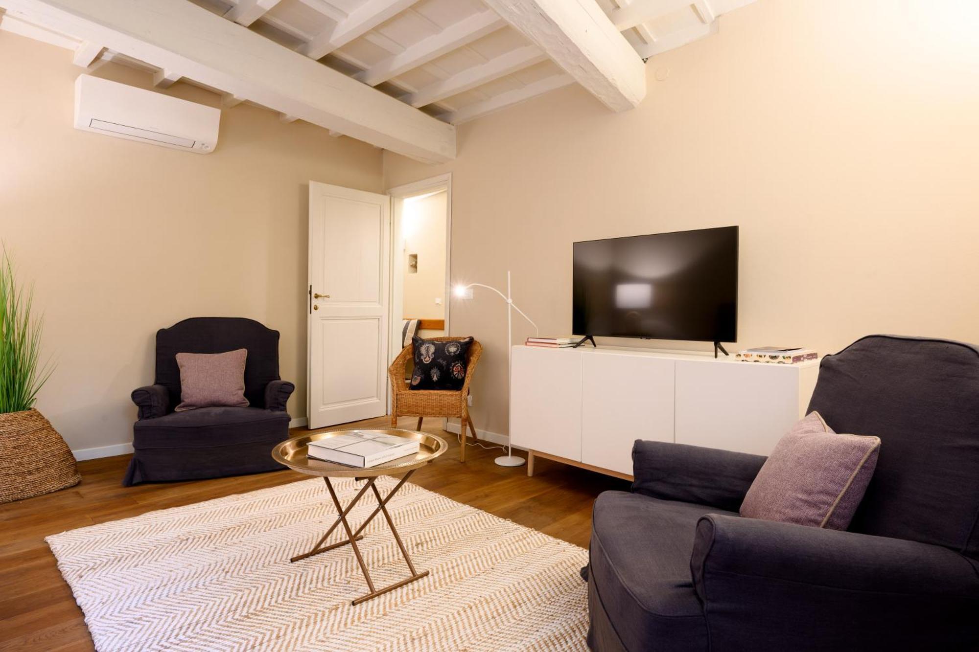 Santa Croce Charming Apartment Florenz Exterior foto